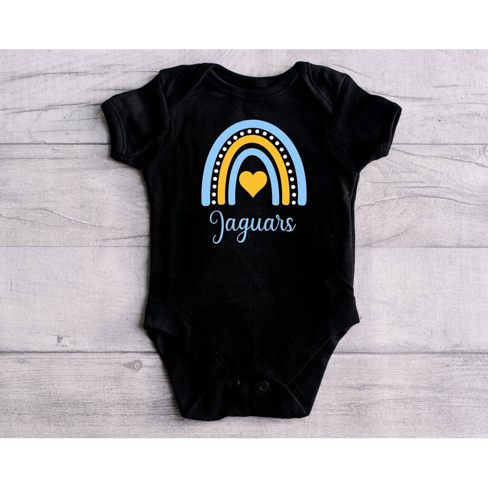 Jaguars Onesie, Southern Jaguars Baby Onesie, Jaguars Shirt, Baton Rouge - 1.jpg