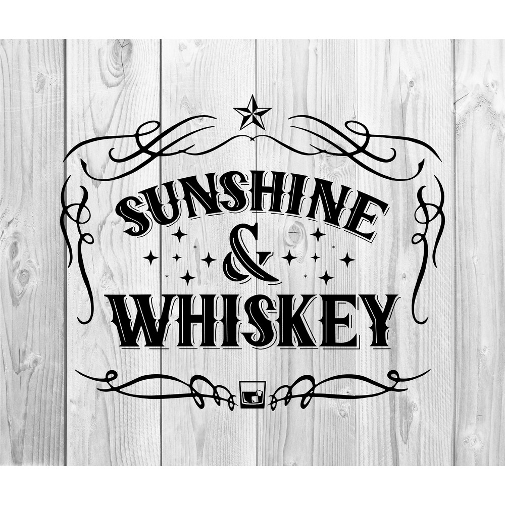 Sunshine & Whiskey Svg, Drinking Svg, Sunshine Svg, Summer Svg, Beach Svg, Funny Alcohol T-Shirt Svg, Whiskey Svg, Funny Svg, For Cricut - 1.jpg