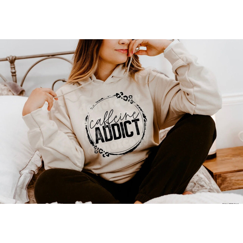 Caffeine Addict Hoodie Stay Cozy Boutique - 1.jpg