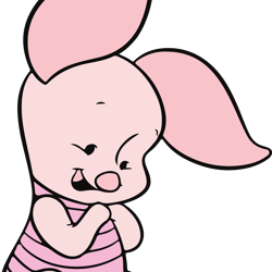 baby piglet svg, winnie the pooh svg, pooh bear svg, disney svg, winnie cricut, winnie silhouette, instant download