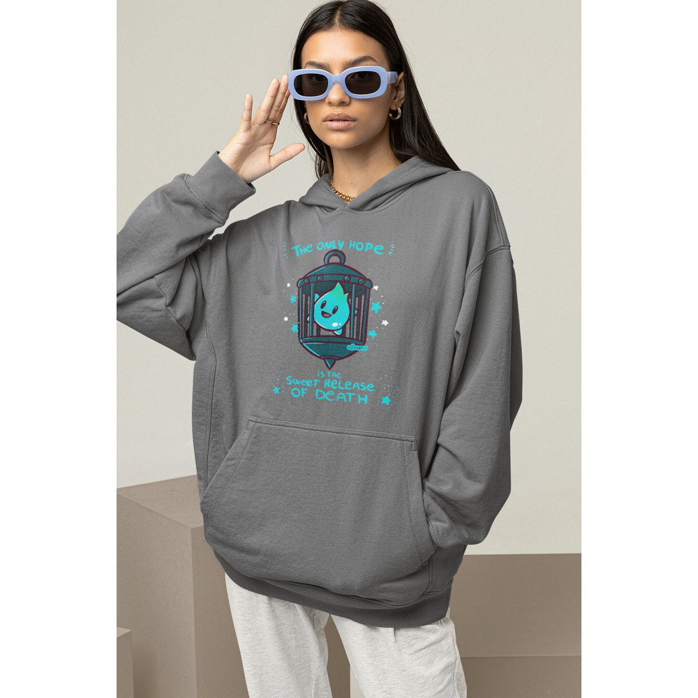 There's No Sunshine Only Darkness Shirt, Luna Star The Only Hope Is The Sweet Relief Of Death Shirt, 2023 Movie Lumalee Blue, Gift friend - 3.jpg