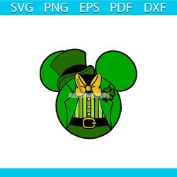 mickey st patricks day svg, st patricks day svg, mickey svg, lucky mickey svg, disney svg, disneyland svg, mickey mouse