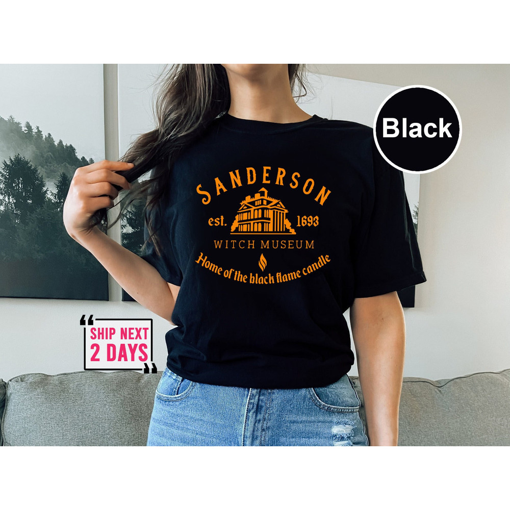 Sanderson Est 1693 Shirt, Sanderson Sisters, Disney Witches, Happy Halloween T-Shirt, Spooky Season, Trick Or Treat, Hocus Pocus Shirt - 1.jpg