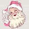 Pink Retro Santa PNG-Christmas Sublimation Digital Design Download-Santa Claus png, pink Santa png, vinatge Christmas png, cute Santa png - 1.jpg