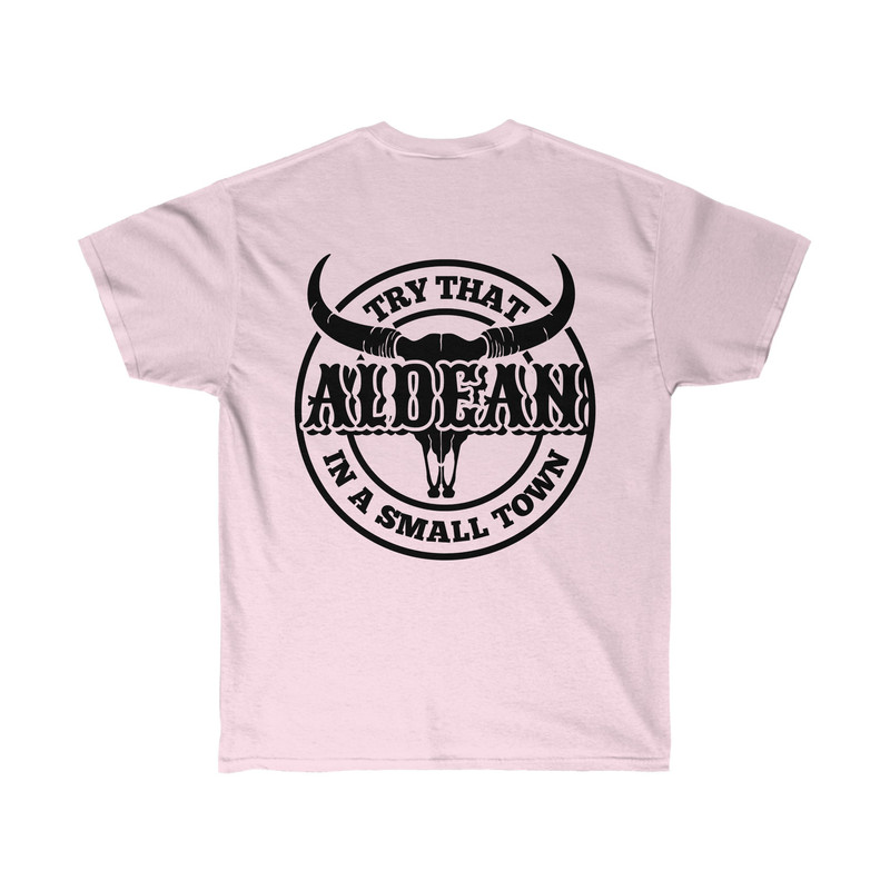 Try That In A Small Town, Jason Aldean T shirt, Country Shirt, Country Girl, Cotton T shirt, American Flag Quote, BACK print - 4.jpg