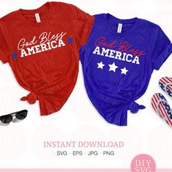 god bless america svg god bless america patriotic svg fourth of july july 4th patriotic americana america independence i