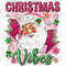 Pink Christmas vibes png sublimation design download, Christmas png, Happy New Year png, Santa Claus png, sublimate designs download - 1.jpg