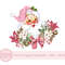 Pink Santa Christmas PNG, Christmas Clip Art, Vintage Santa Design , Holiday Sublimation, Pink Retro Santa, Instant Digital Download - 1.jpg
