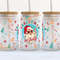 Christmas in July, Libbey Glass Can Tumbler Sublimation Design, 16 oz libbey can wrap beach christmas, Santa Png, Design Digital Download - 1.jpg