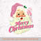Retro Pink Santa Png, Leopard Christmas Png, Sublimation Christmas Digital Downloads Christmas Shirt Design Vintage Design - 1.jpg