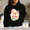 Pink Christmas Png Merry and bright png, Sublimation file for Shirt Design, Digital download Retro Pink Santa Png - 4.jpg