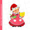 Vintage Digital Clipart Pink Red Mrs Santa Claus Wife Lady Girl Christmas Vintage Clip Art Graphic Image Sublimation PNG JPEG - 1.jpg