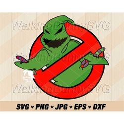 oogie ghost buster svg png, layered oogie ghostbuster svg, oogie png, svg files for cricut, instant download