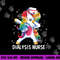 Dabbing Unicorn Funny Dialysis Nurse png, sublimation copy.jpg
