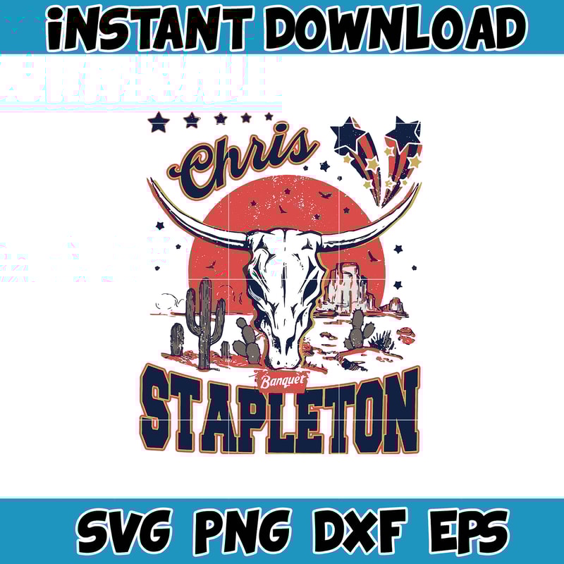 Chris Stapleton Svg, Chris Stapleton Bullhead Svg, All American Road Show Tour, Chris Stapleton Tour Svg, Country Music Svg (1).jpg