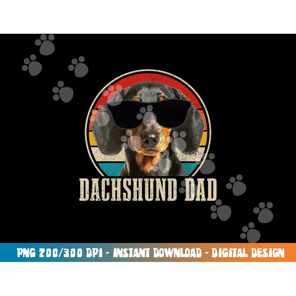 Dachshund Dad Vintage Sunglasses Funny Doxie Wiener Dog png, sublimation copy.jpg