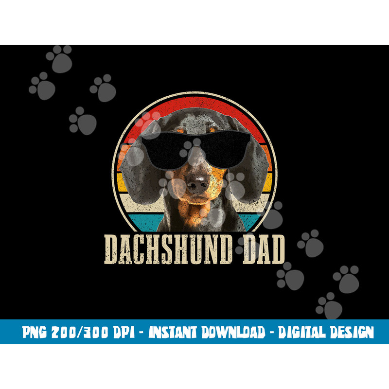 Dachshund Dad Vintage Sunglasses Funny Doxie Wiener Dog  png, sublimation copy.jpg
