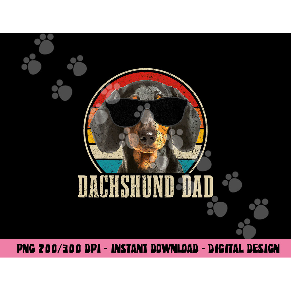 Dachshund Dad Vintage Sunglasses Funny Doxie Wiener Dog png, sublimation copy.jpg
