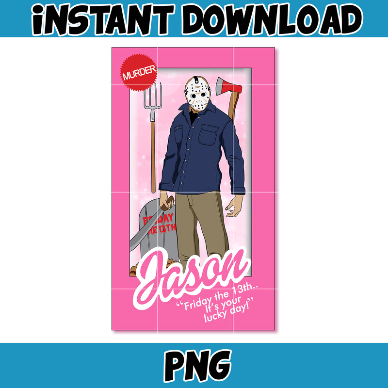 Horror Dolls PNG Set, Horror Characters PNG, Horror Characters, Pink doll PNG, Horror Characters Sublimation (2).jpg