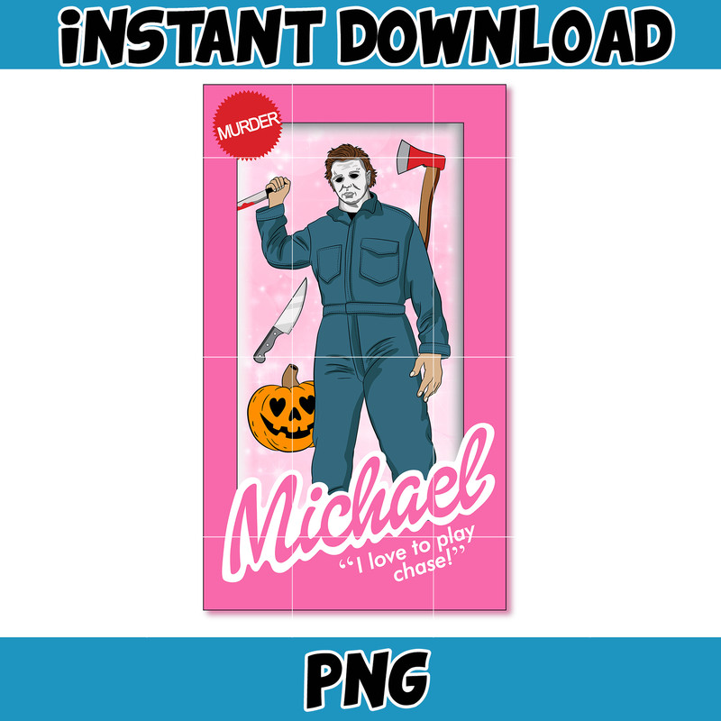 Horror Dolls PNG Set, Horror Characters PNG, Horror Characters, Pink doll PNG, Horror Characters Sublimation (4).jpg