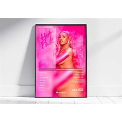 doja cat album poster | poster cover album hot pink doja cat | album poster decoration | rapping posters | custom poster