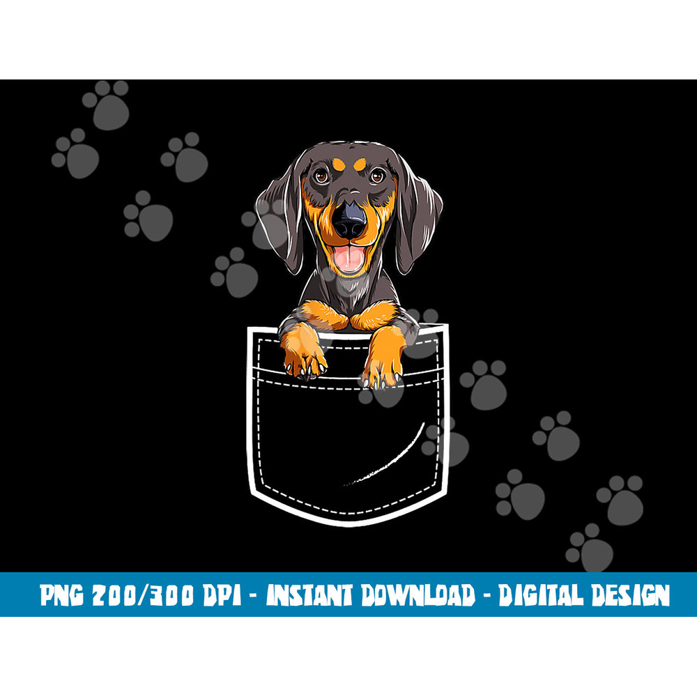 Dachshund in Your Front Pocket T Shirt Dog Puppy Gifts Women copy.jpg