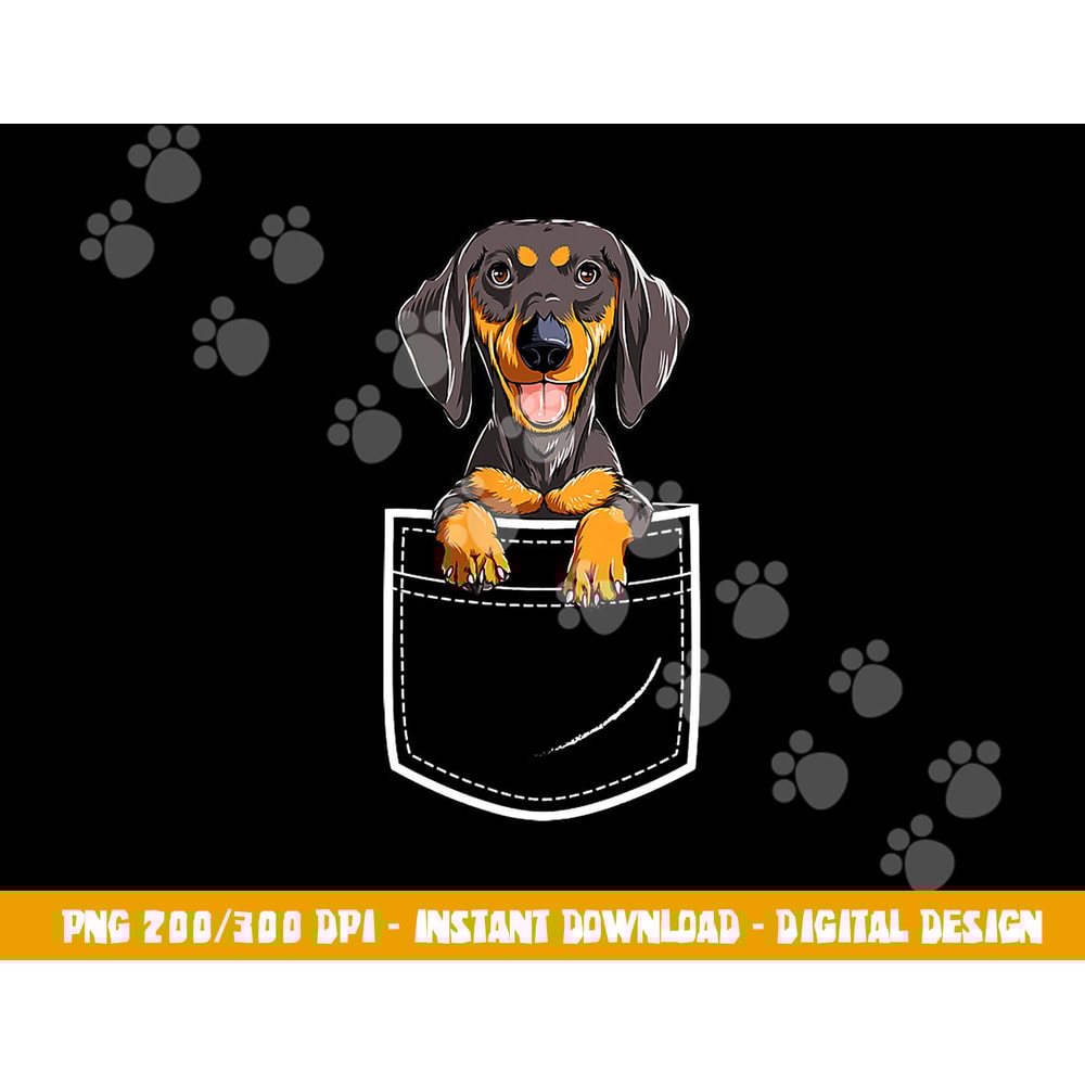 Dachshund in Your Front Pocket T Shirt Dog Puppy Gifts Women copy.jpg