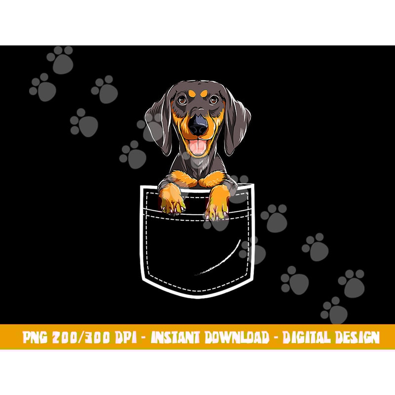 Dachshund in Your Front Pocket T Shirt Dog Puppy Gifts Women copy.jpg