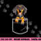 Dachshund in Your Front Pocket T Shirt Dog Puppy Gifts Women copy.jpg