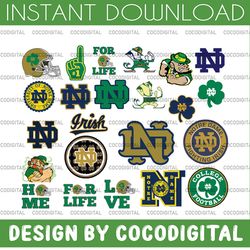 23 files notre dame fighting irish, notre dame fighting irish svg, notre dame fighting irish clipart, notre dame