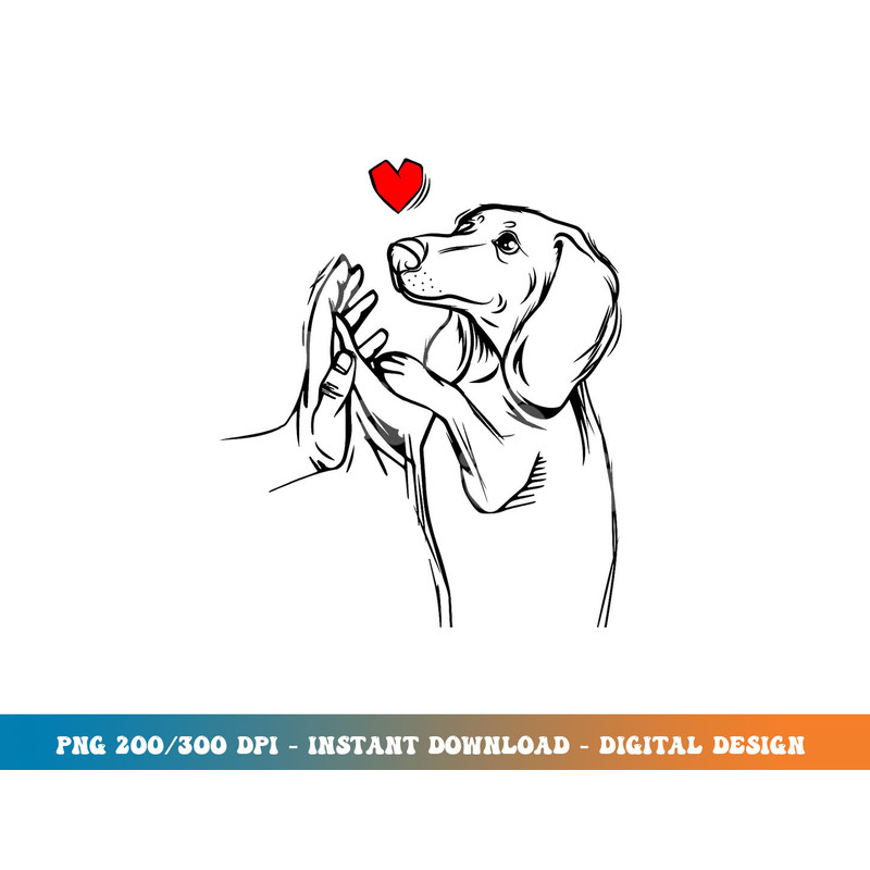 Dachshund Love Cute Weiner Dog Mom Funny Girls Gift  png, sublimation copy.jpg