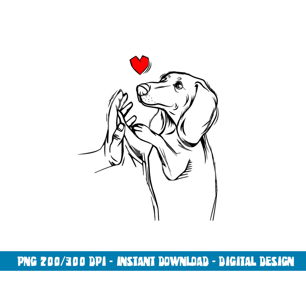 Dachshund Love Cute Weiner Dog Mom Funny Girls Gift  png, sublimation copy.jpg