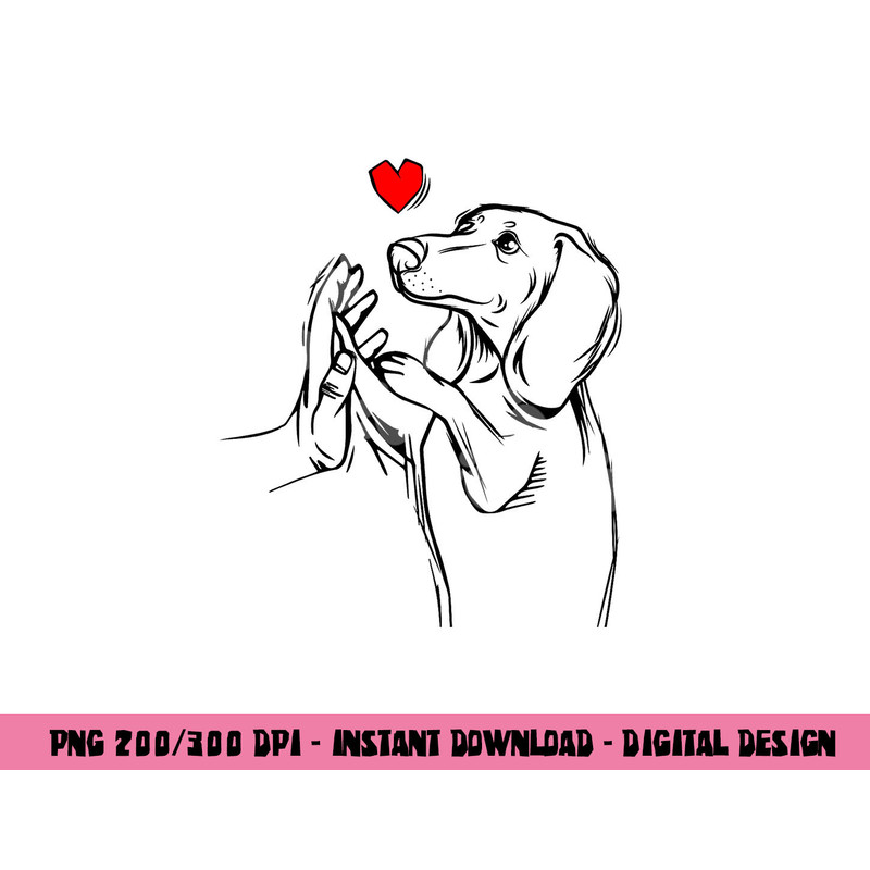Dachshund Love Cute Weiner Dog Mom Funny Girls Gift png, sublimation copy.jpg