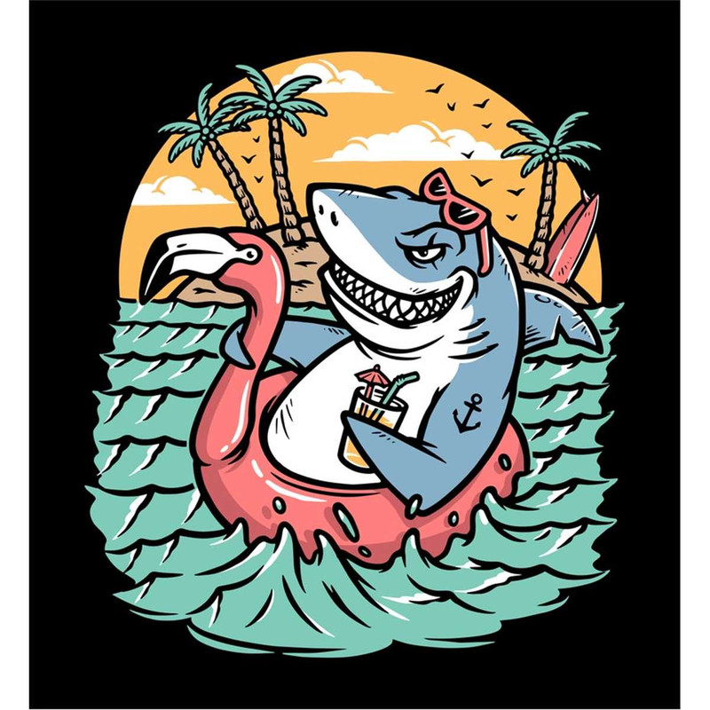 MR-2472023175517-the-shark-is-relaxing-on-the-beach-summer-vibes-fully-image-1.jpg