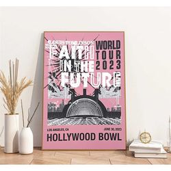 louis tomlinson concert poster, world tour 2023 poster, gift for fans