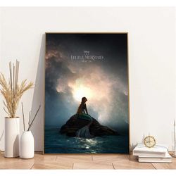 the little mermaid (2023) movie poster, film poster, gift fans