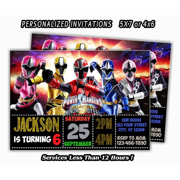 Power Ranger Birthday Invitation Wording Power Ranger Birthday