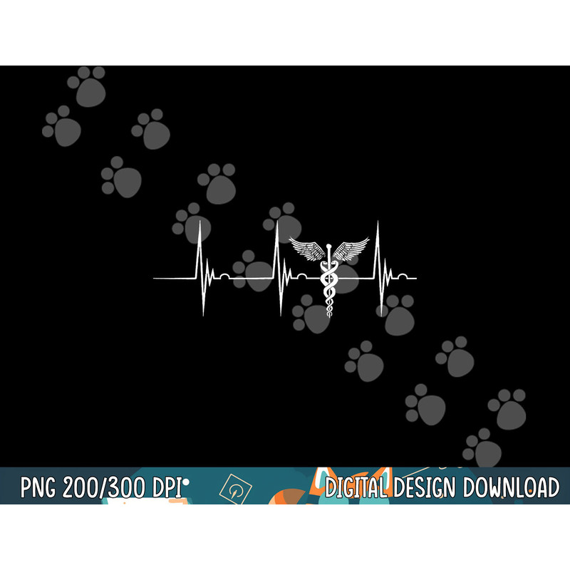 ICU Nurse Medical Symbol Heartbeat EKG Pulse Doctor Nursing png, sublimation copy.jpg