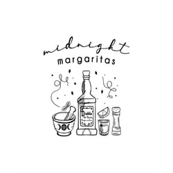 midnight margaritas , cut files svg png ai gif pdf eps jpeg