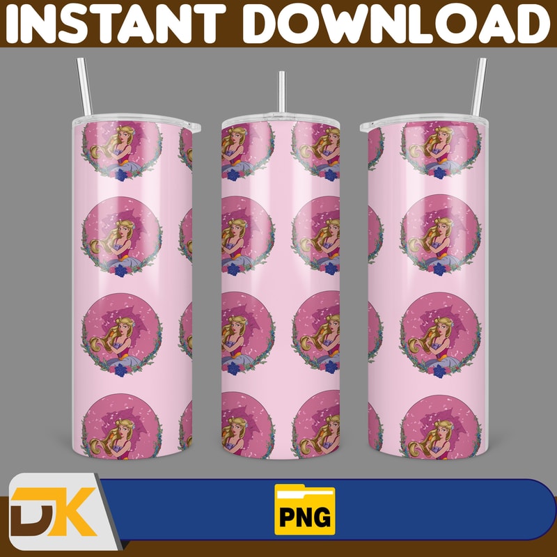 Barbie Tumbler Wrap, Come On Barbie Sublimation, Barbie Doll Tumbler Wrap, Lets Go Party Tumbler PNG, 20 oz Barbie Tumbler PNG (47).jpg