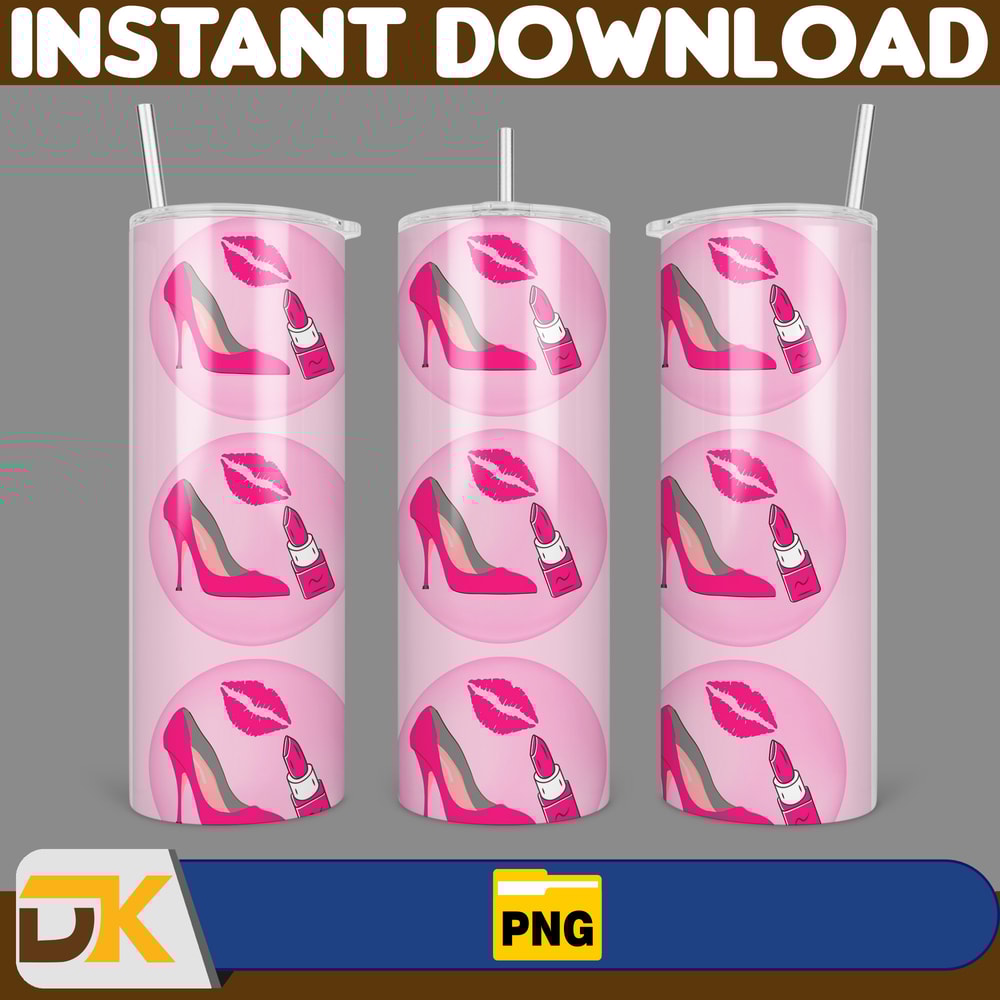 Barbie Tumbler Wrap, Come On Barbie Sublimation, Barbie Doll Tumbler Wrap, Lets Go Party Tumbler PNG, 20 oz Barbie Tumbler PNG (50).jpg