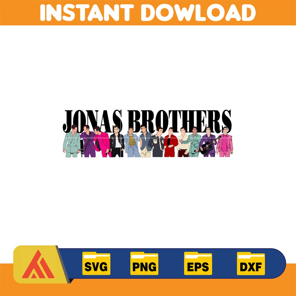 Jonas Brothers 2023 Png, Jonas Brothers Band, Raised On Jonas Brothers Png, Jonas Brothers Tour 2023 Png (1).jpg