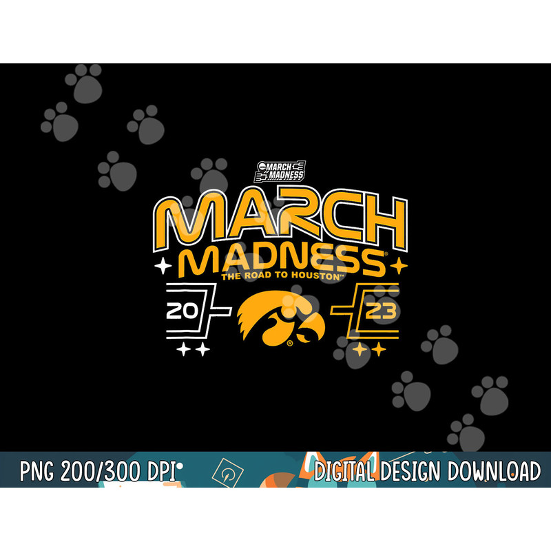 Iowa Hawkeyes March Madness 2023 Basketball png, sublimation copy.jpg