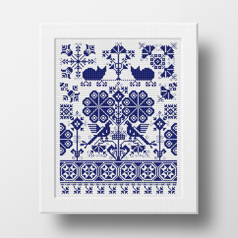 sampler cross sittch pattern