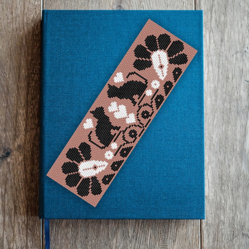 cute bookmark cross stitch pattern