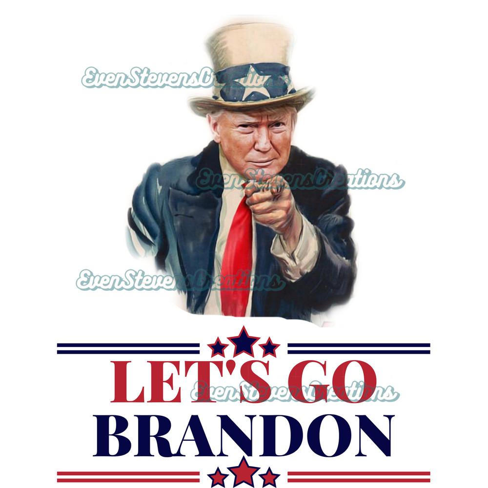 Donald Trump uncle Sam let's go Brandon fjb president red white blue America USA merica popular best seller png sublimation design download - 1.jpg