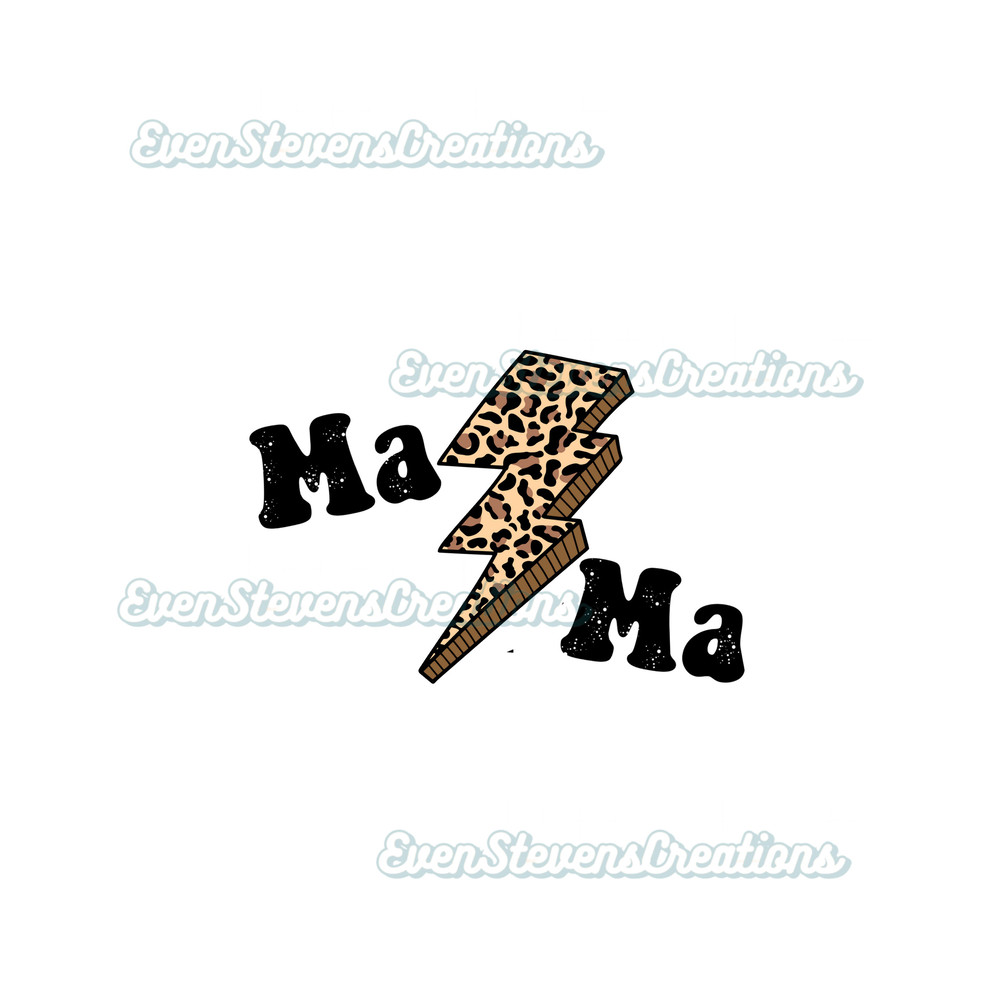 Mama lightning bolt leopard cheetah print distressed retro popular best seller png sublimation design download - 1.jpg