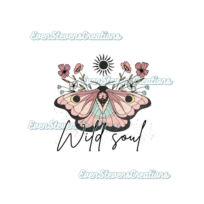 Retro boho wild soul vintage butterfly popular best seller png sublimation design download - 1.jpg