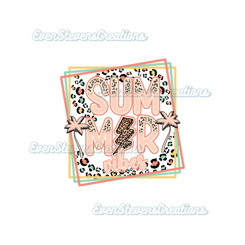 Retro summer vibes lightning bolt leopard cheetah print popular best seller trending png svg sublimation design download - 1.jpg