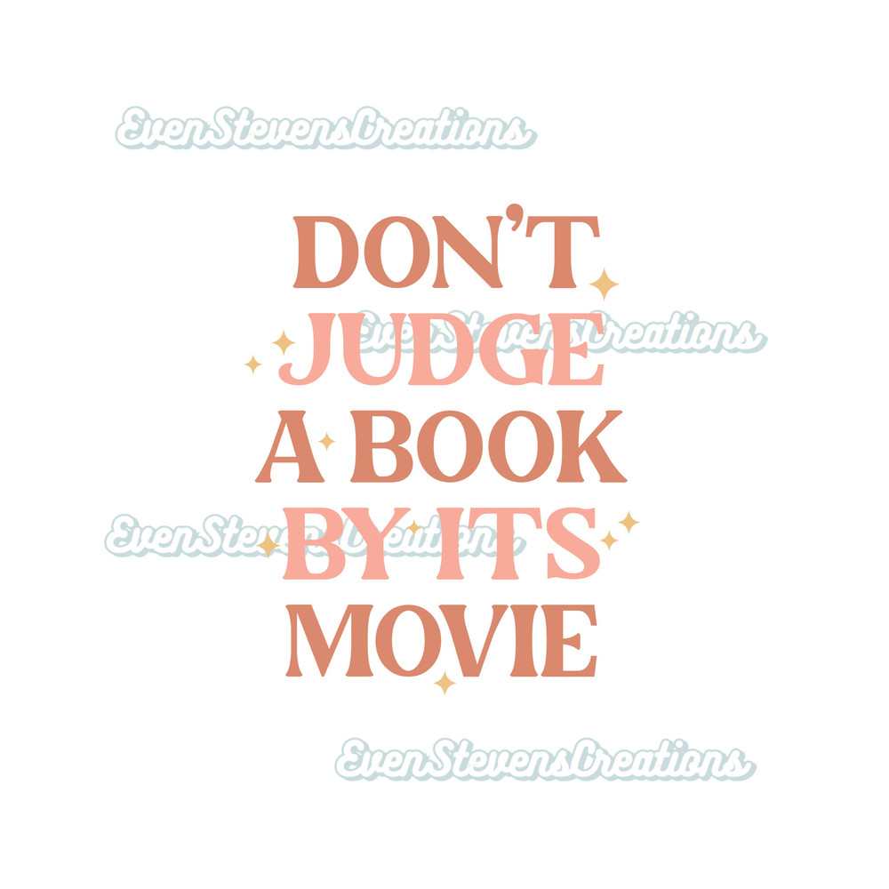 Retro vintage Don't judge a book by its movie reading books popular best seller trending png svg sublimation design download - 1.jpg